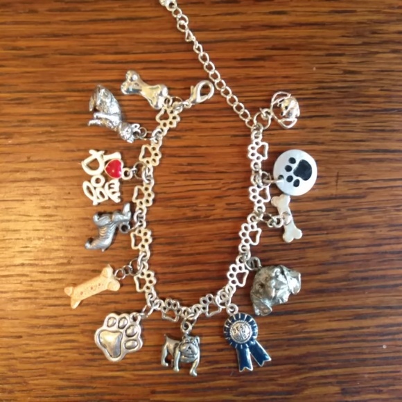 Jewelry - ⚡SALE⚡Dog Lover's Charm Bracelet